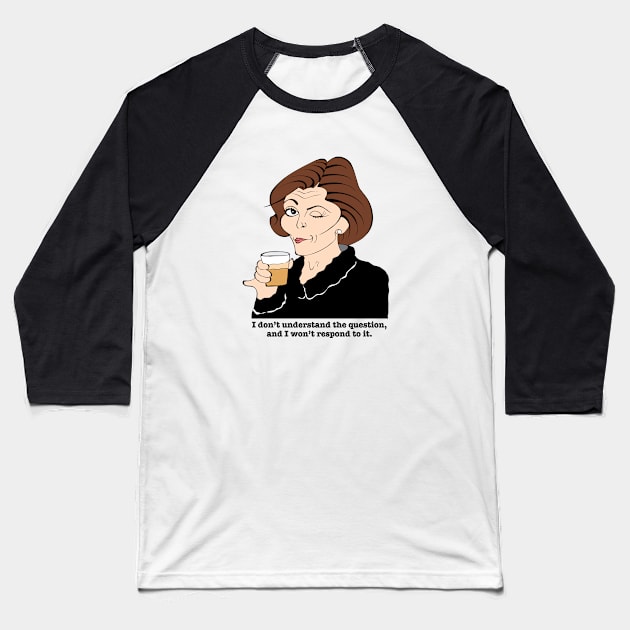 ARRESTED DEVELOPMENT CHARACTER FAN ART Baseball T-Shirt by cartoonistguy